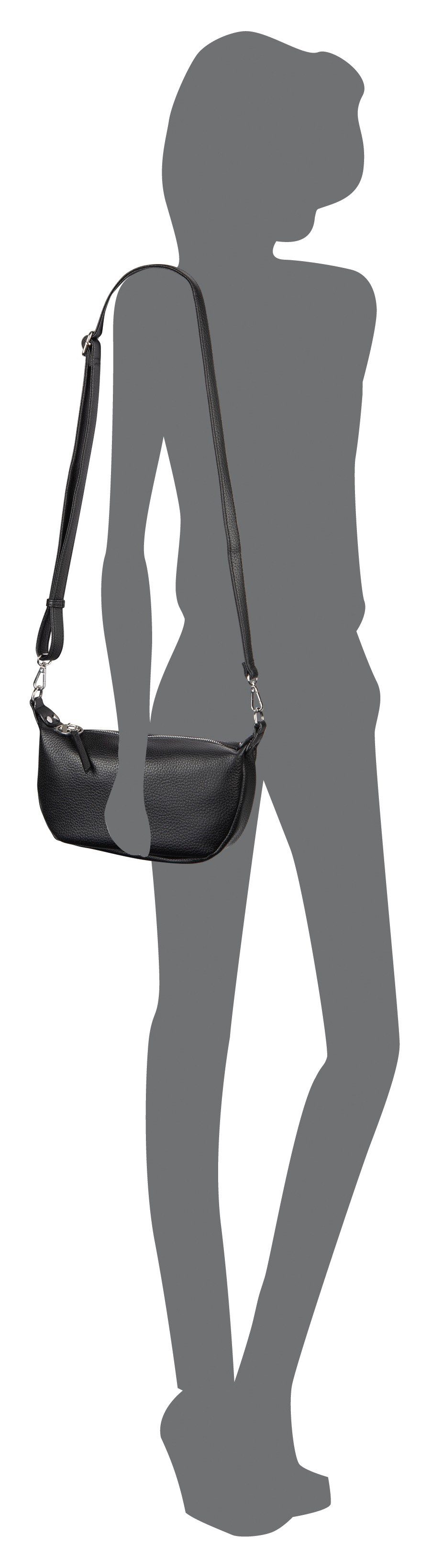 Bruno Banani Schultertasche Amalfi, abnehmbarer Schulterriemen Handtasche D günstig online kaufen