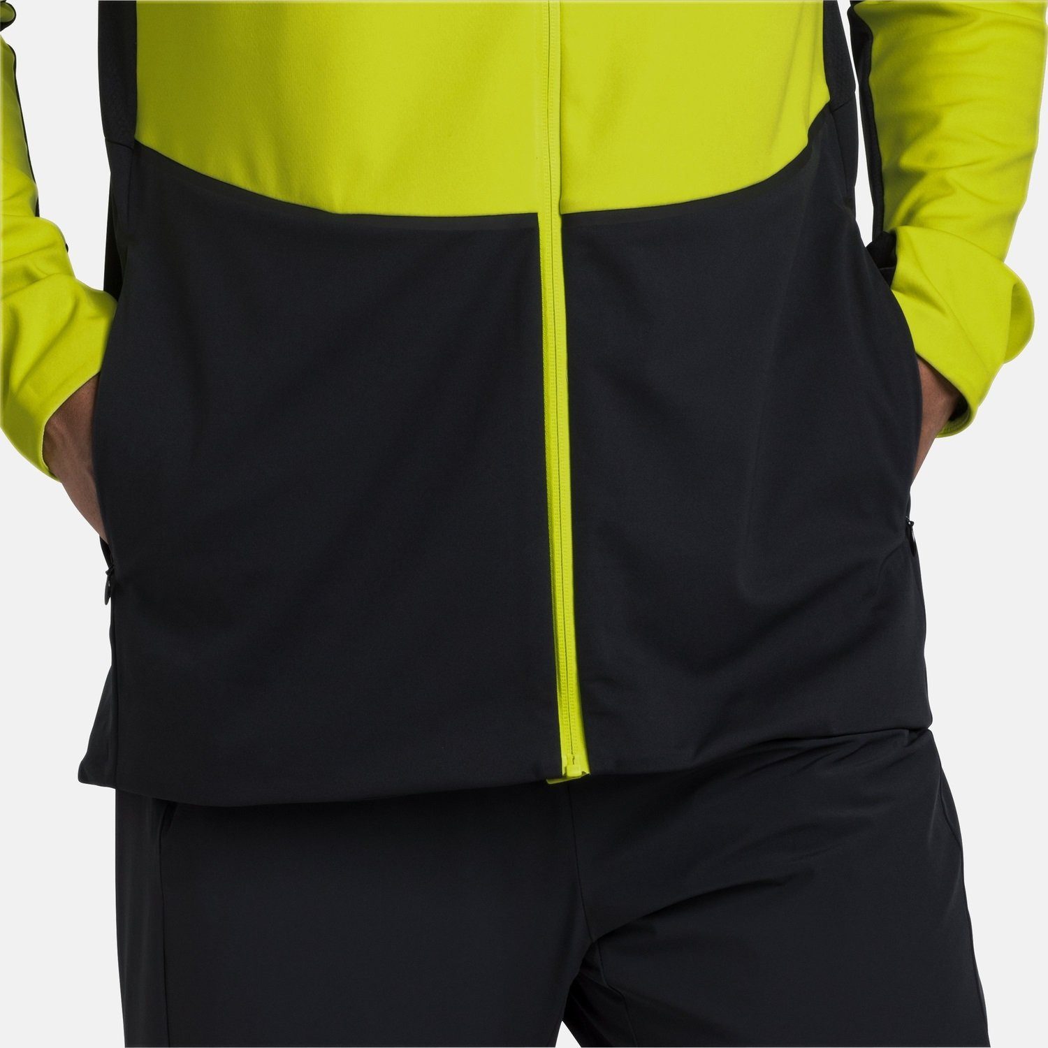Odlo Softshelljacke Markenes (wasserabweisend, winddicht, atmungsaktiv) gelb/schwarz