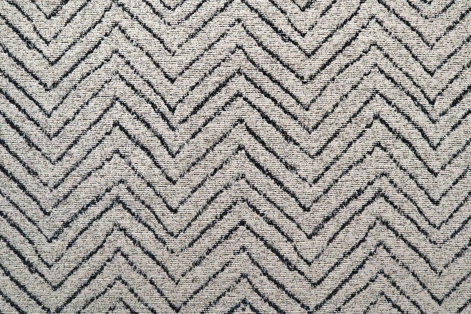 Stofferia Stoff Polsterstoff Chenille Jacquard Kuan Natur, Meterware