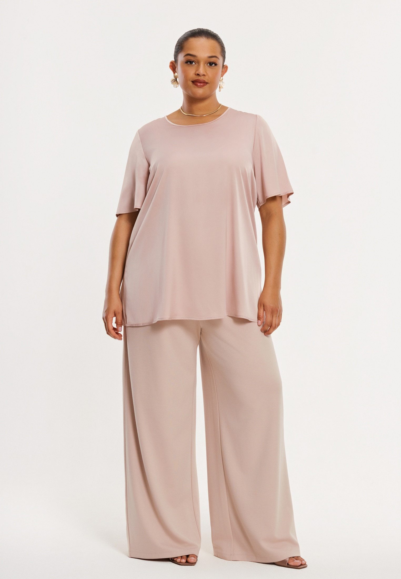 YOEK Langarmshirt Damen T-shirt mit Kurzarm – Bild 3 von 5