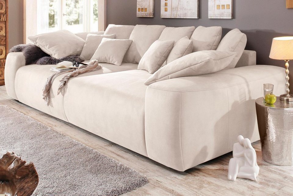Home affaire Big-Sofa, Breite 302 cm, Lounge Sofa mit vielen losen Kissen  online kaufen | OTTO
