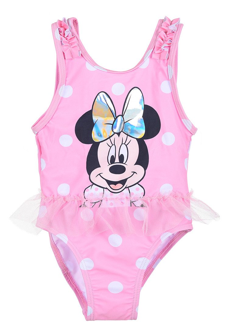Badeanzug Badeanzug für Baby Mädchen mit Tüllrock, Rosa oder Pink