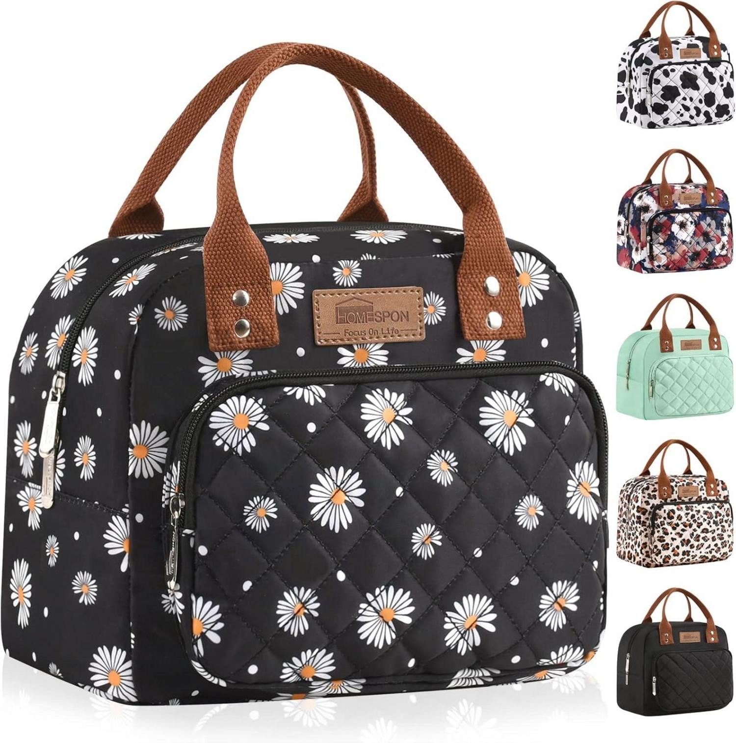 Picknicktasche Isolierte Lunchtasche für Erwachsene Kühltasche Lunchbox Behälter