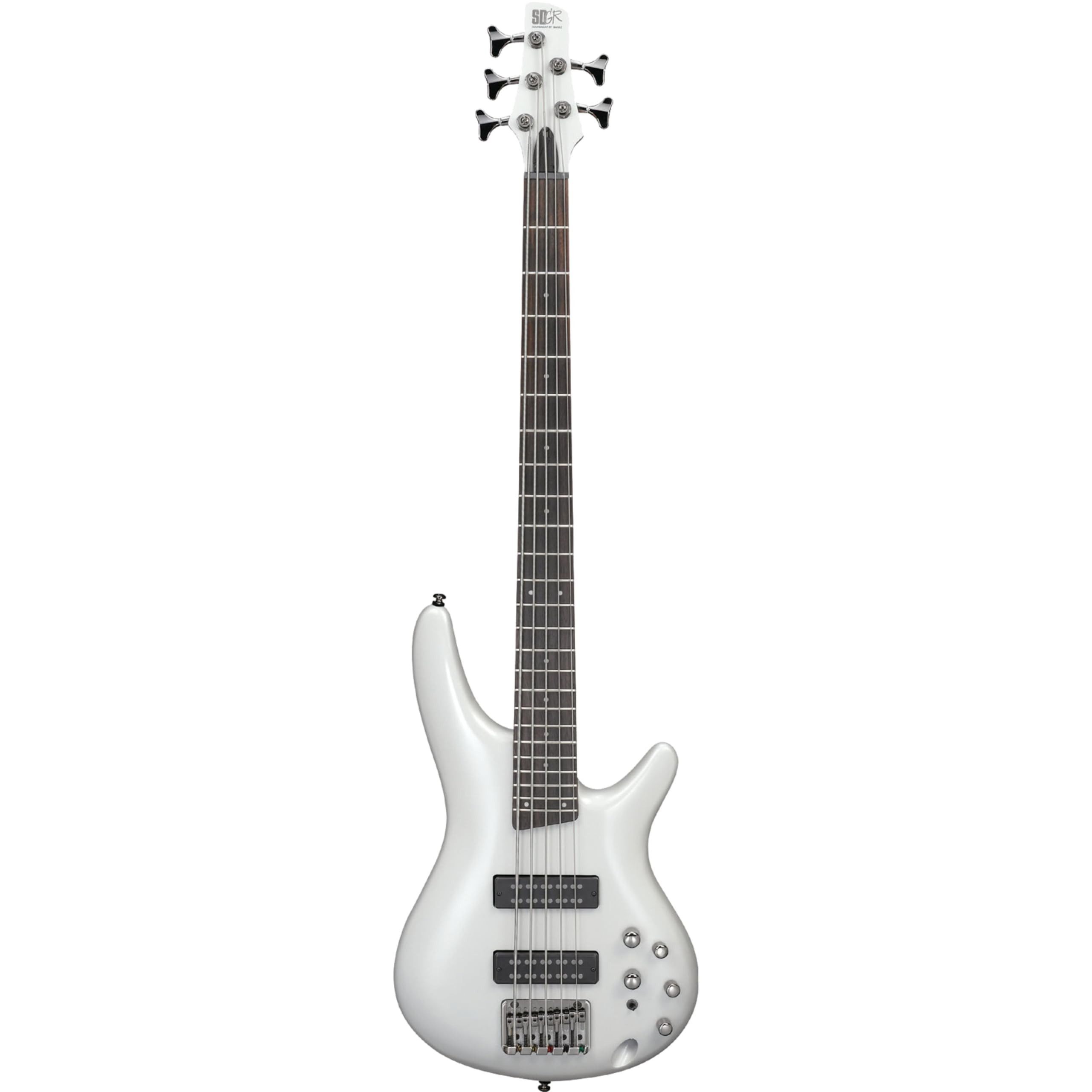 Ibanez E-Bass, E-Bässe, 5-Saiter E-Bässe, Standard SR305E-PW Pearl White - E-Bass