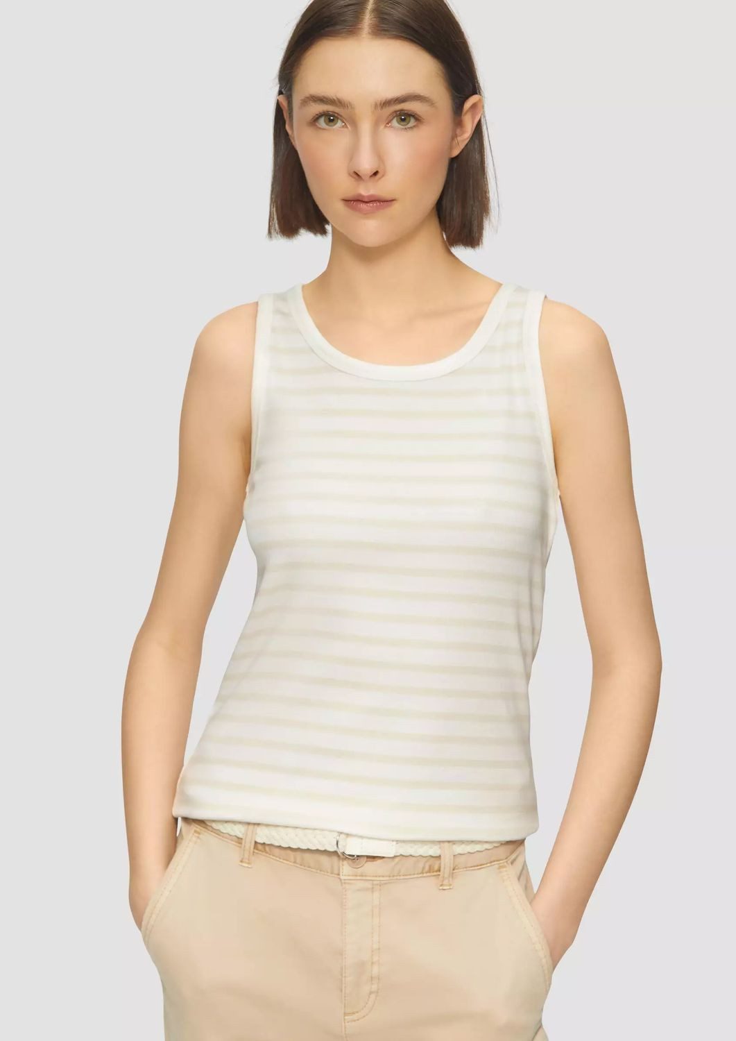 s.Oliver T-Shirt Basic (1-tlg) uni oder gestreift