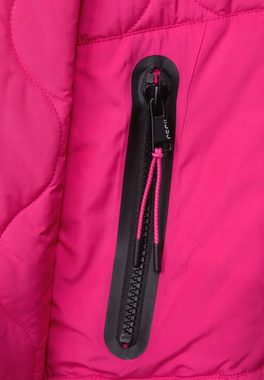 Cecil Outdoorjacke Cecil Leichte Steppjacke in Light Dynamic Pink (1-St) Taschen