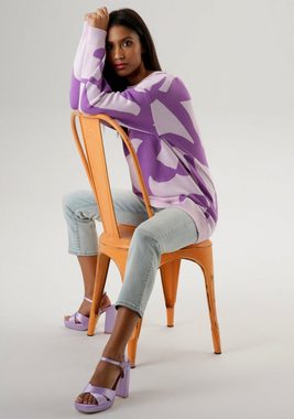 Aniston SELECTED Strickpullover in aktueller Longform - NEUE KOLLEKTION