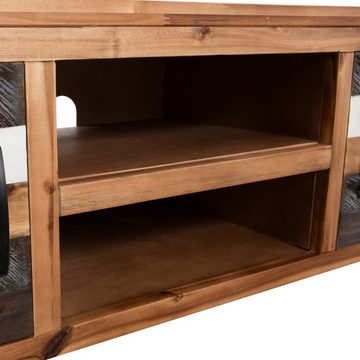 vidaXL TV-Schrank TV-Schrank Akazie Massivholz 120x35x40 cm