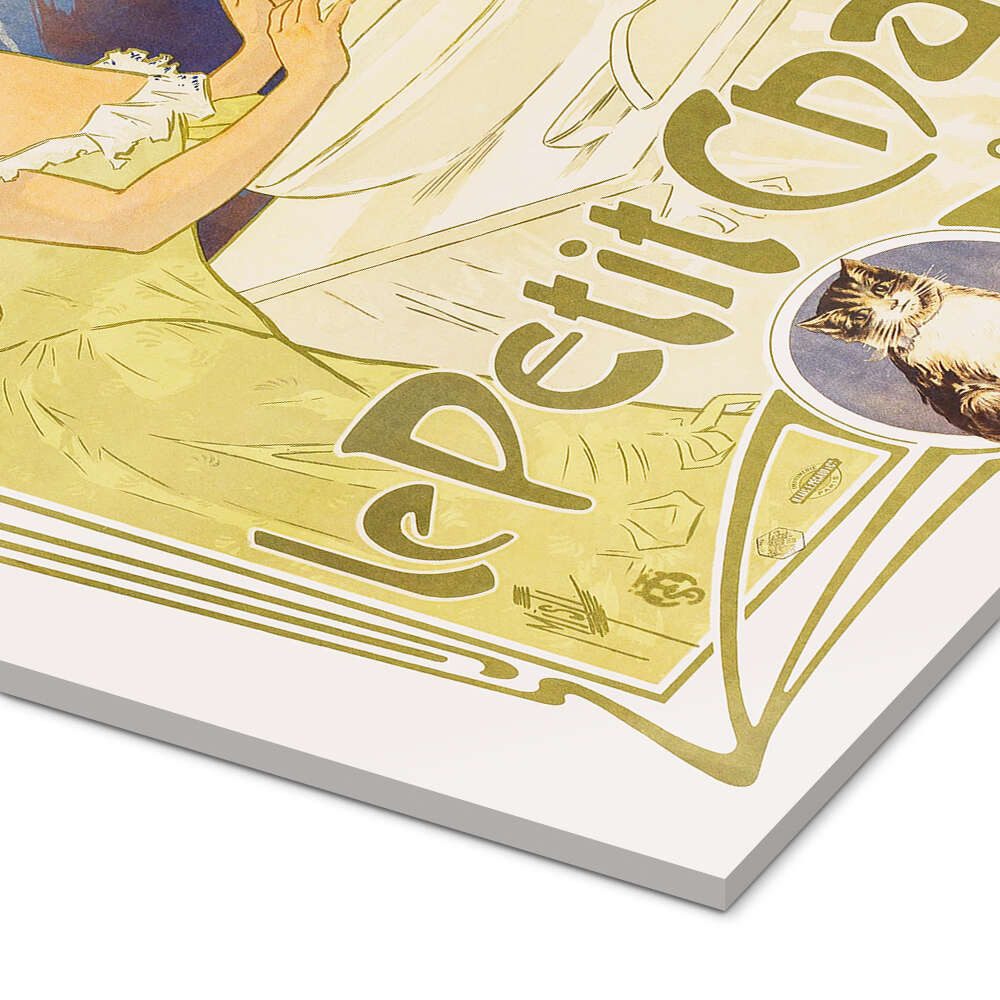 Posterlounge Wandbild Seife von Le Petit Chat (französisch), Ferdinand Misti-Mifliez, erhältlich als Poster, Leinwandbild, Wandsticker oder Acrylglasbild