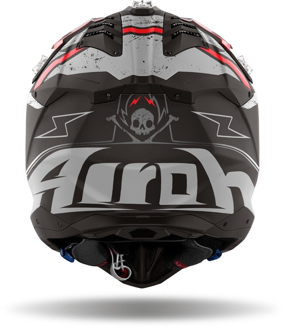 Airoh Motocrosshelm Aviator 3 Burnout Motocross Helm, Spoiler