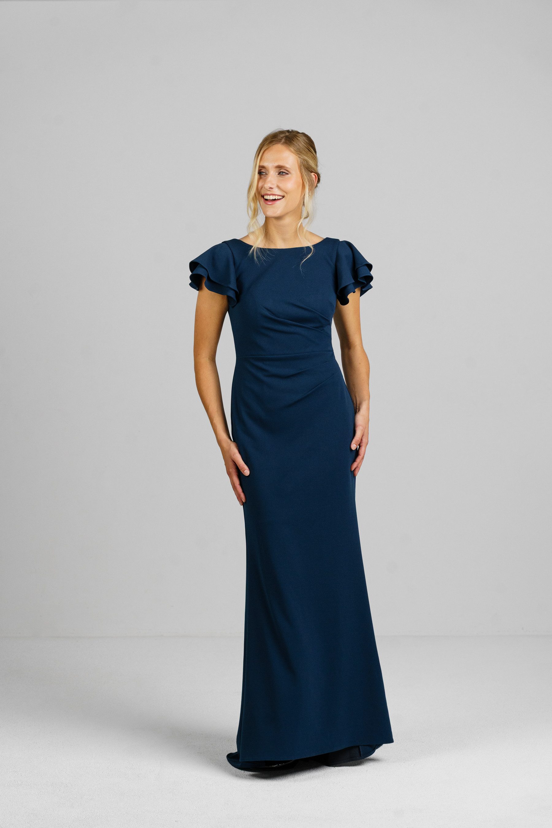 ANNIS WIESBADEN EST. 2021 Abendkleid Abendkleid „Celeste“ dunkelblau Meerju günstig online kaufen