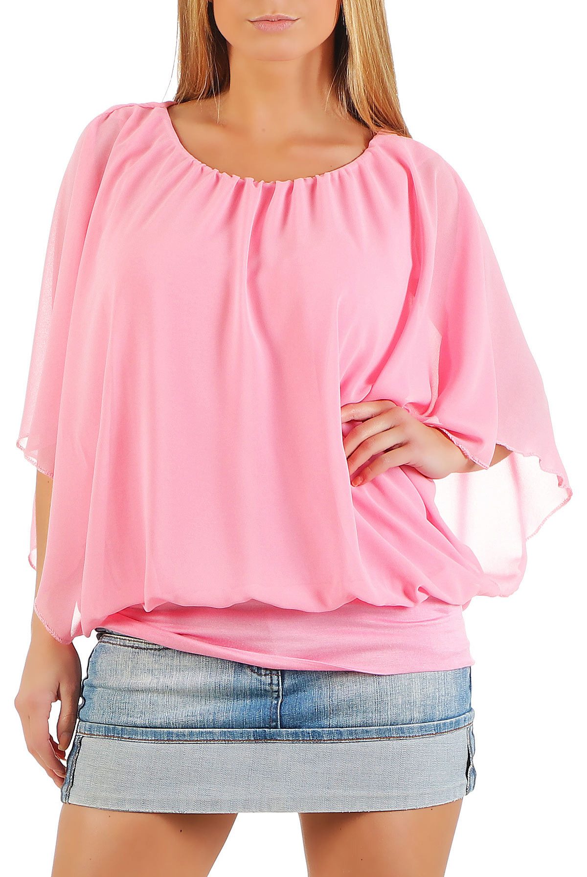 malito more than fashion Chiffonbluse 6296 günstig online kaufen