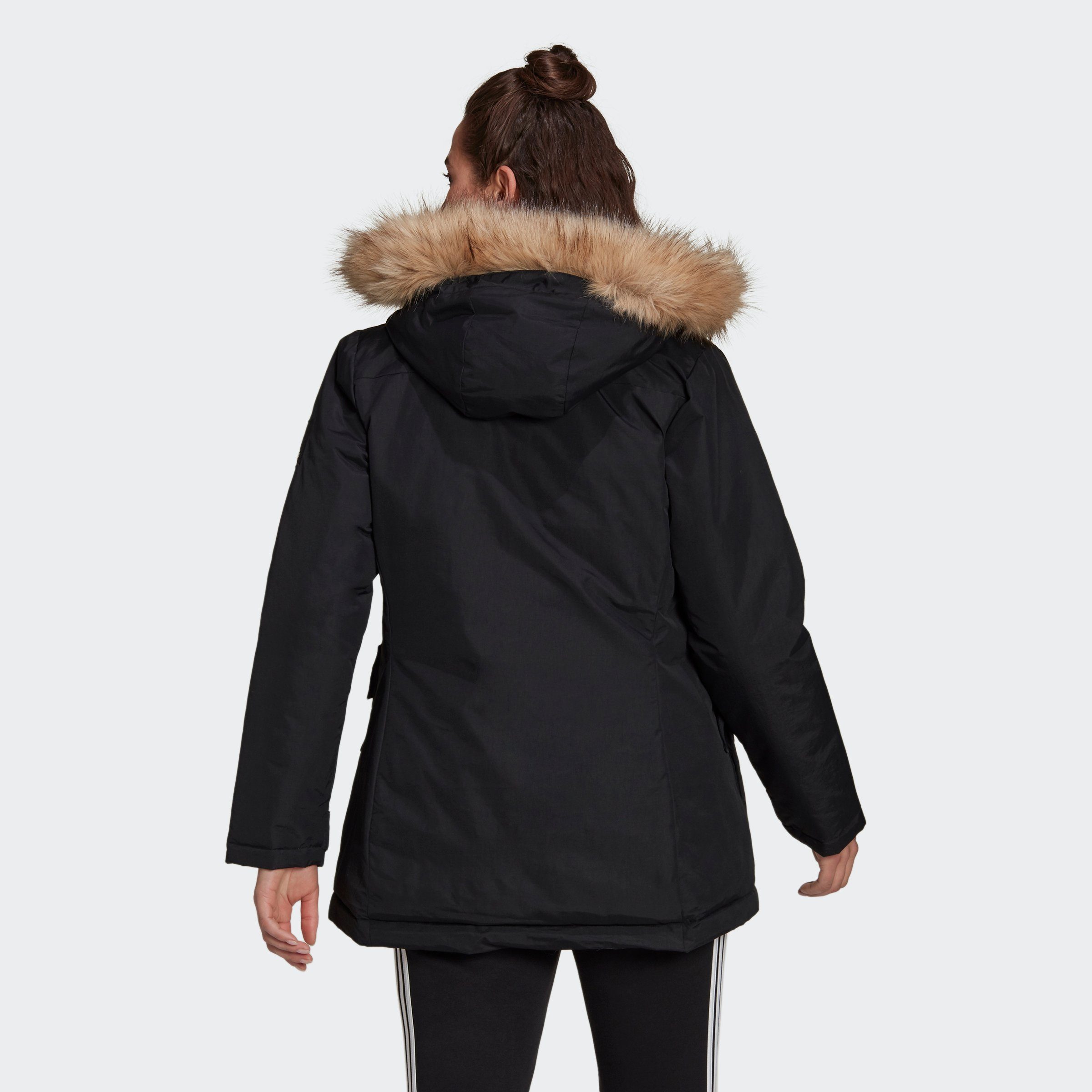 adidas Sportswear UTILITAS Outdoorjacke HOODED PARKA BLACK