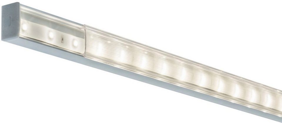 Paulmann LED-Streifen Square Profil mit Diffusor 1m Alu eloxiert, mit  satiniertem Diffusor für gleichmäßige Lichtverteilung