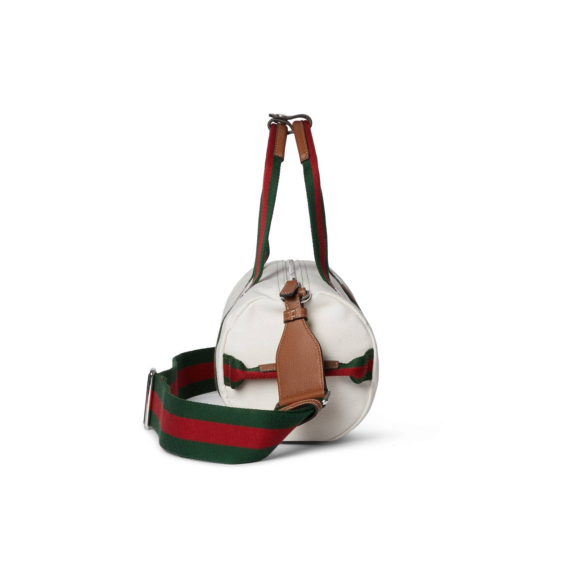 GUCCI Reisetasche T.Moitessier Crest Print Greggio Old Sund Vrv