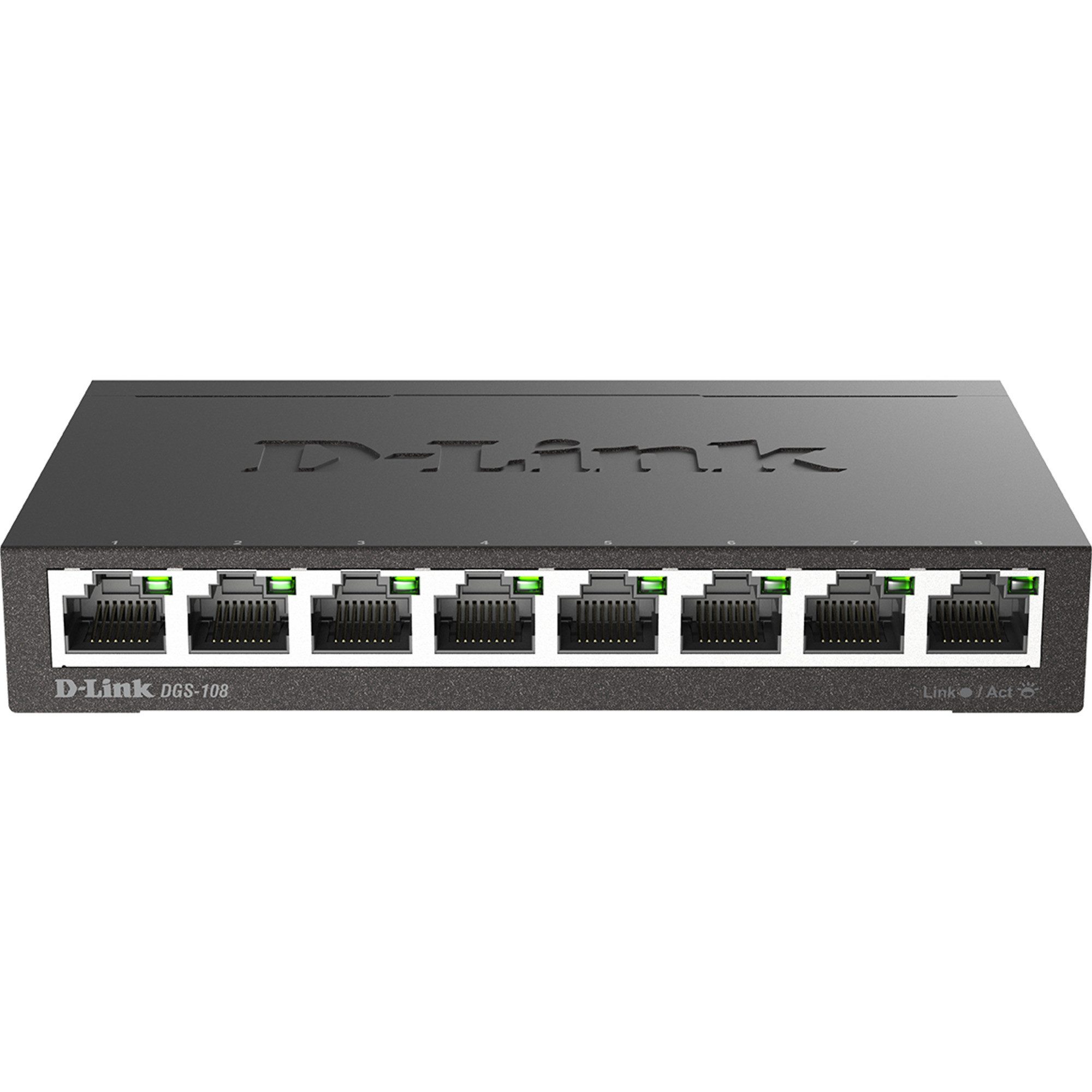 D-Link D-Link DGS-108, Switch Netzwerk-Switch