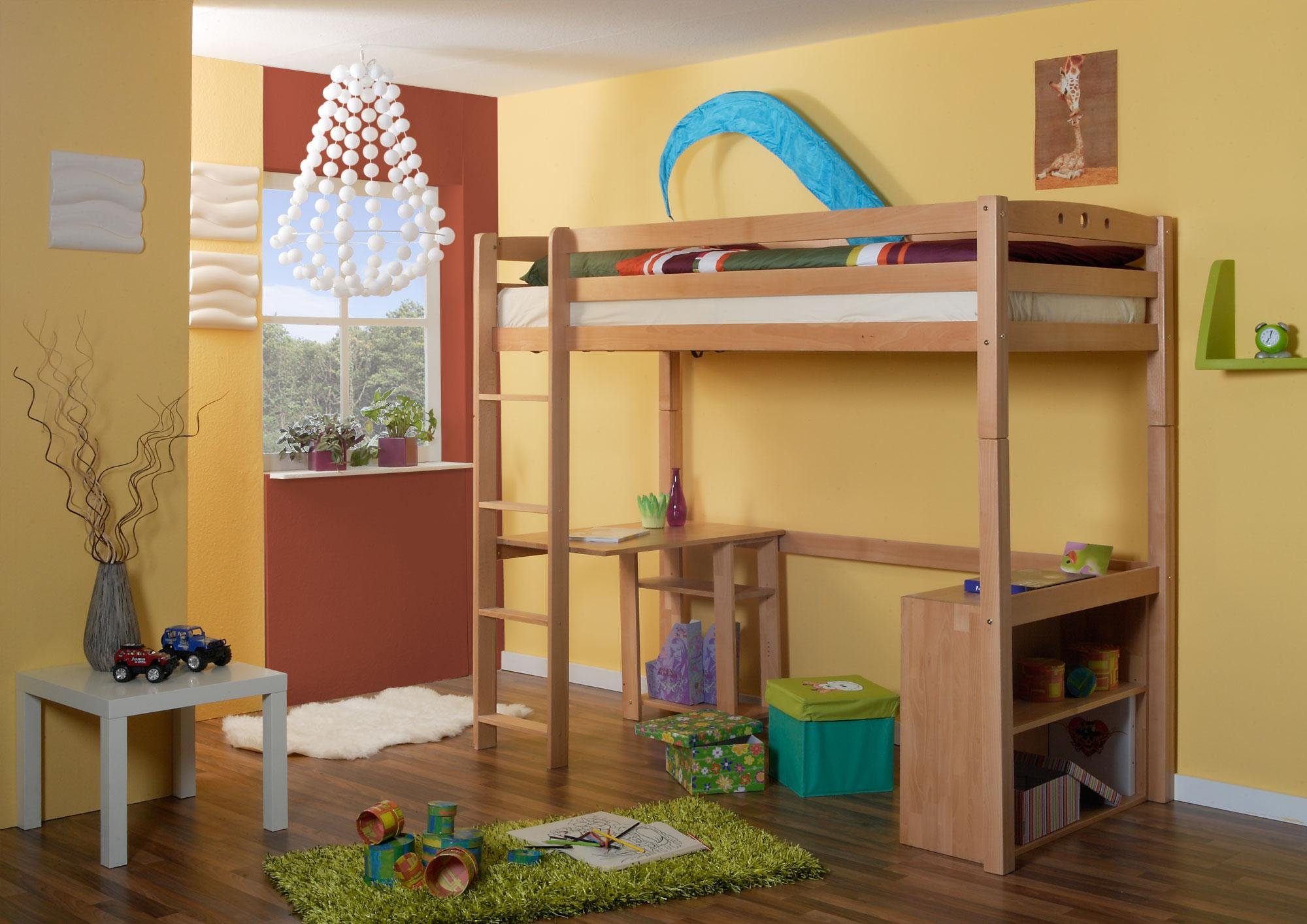 Etagenbett Massivholz Buche : Etagenbett michelle weiß cm buche massiv kinderbett u ac
