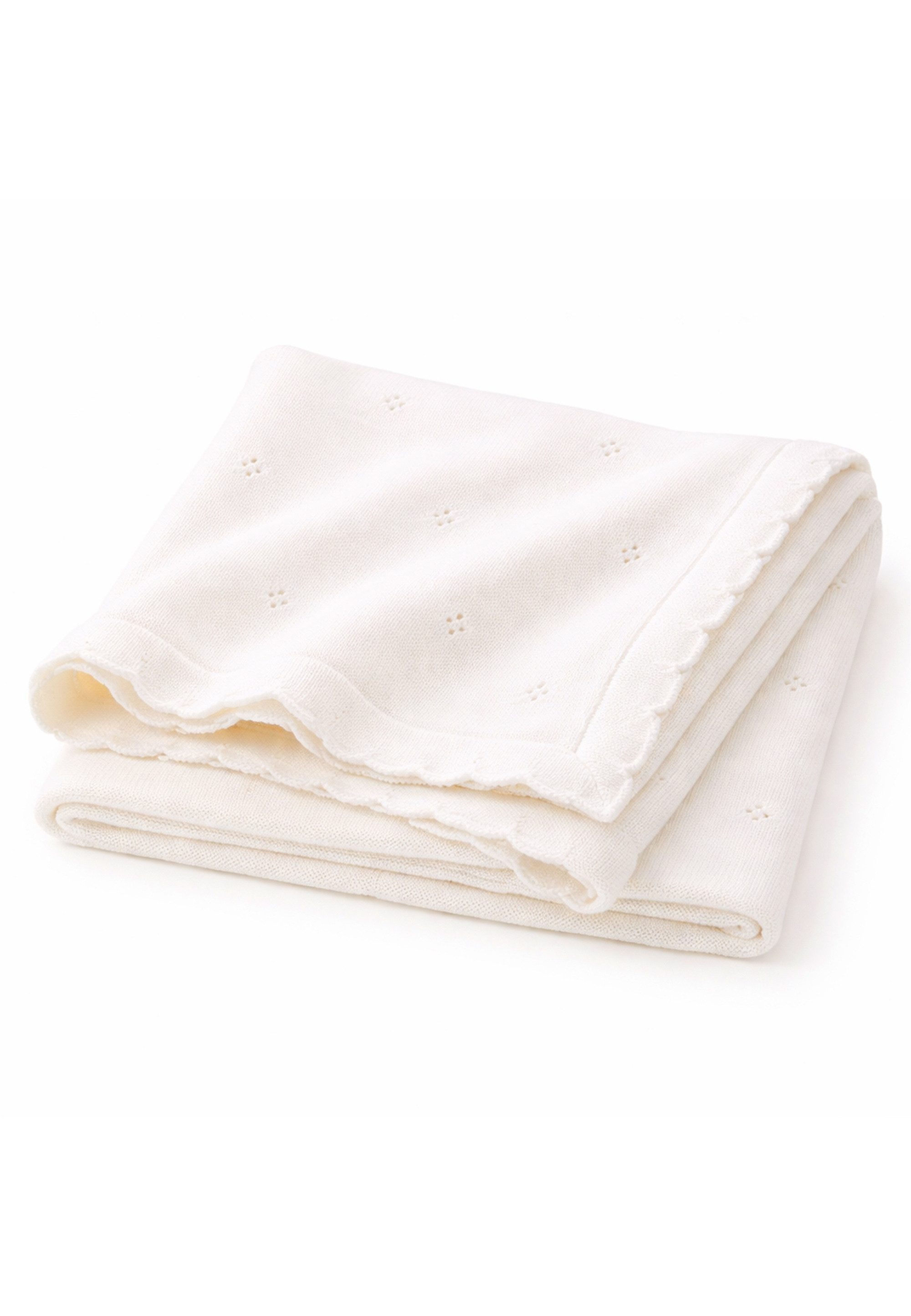 Babydecke Pointelle, Liliput, mit weichem Feeling