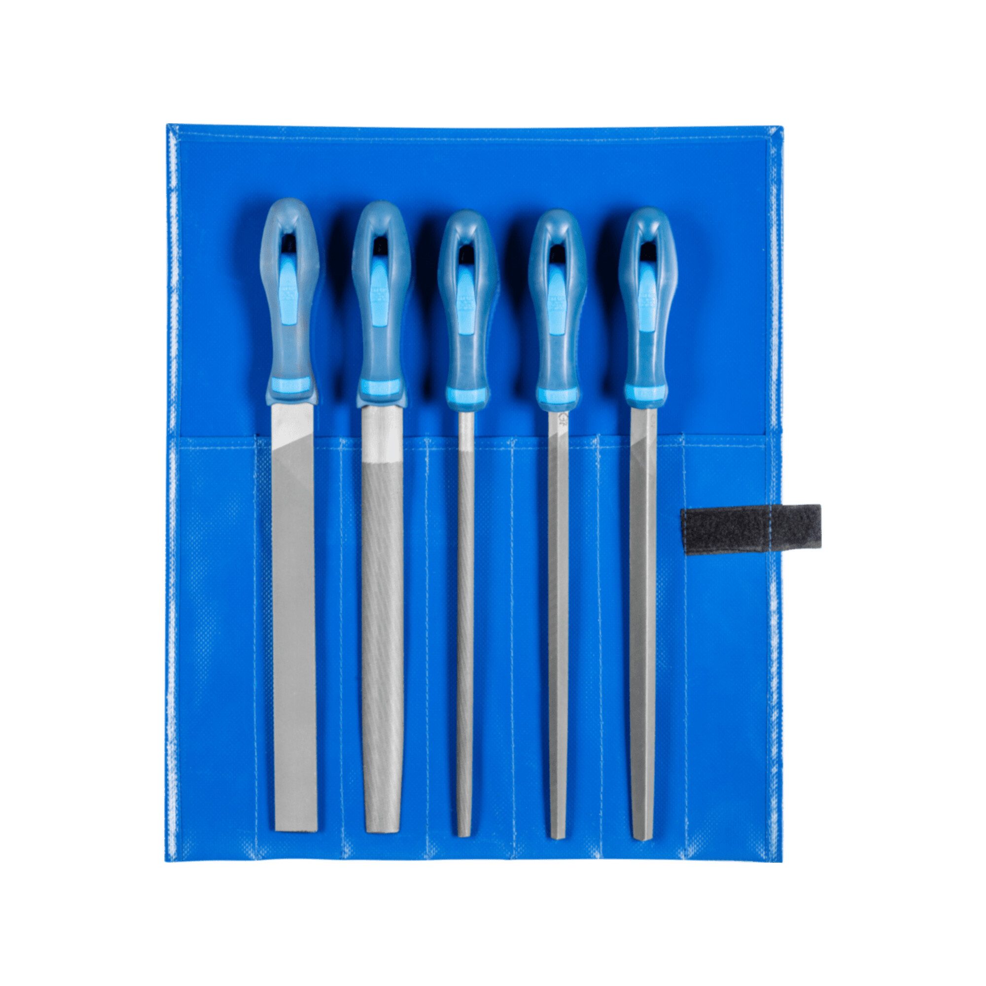 Pferd Feile PFERD TOOLS Werkstattfeilen-Set WR 5-tlg. in Rolltasche 250mm Hieb 1 f
