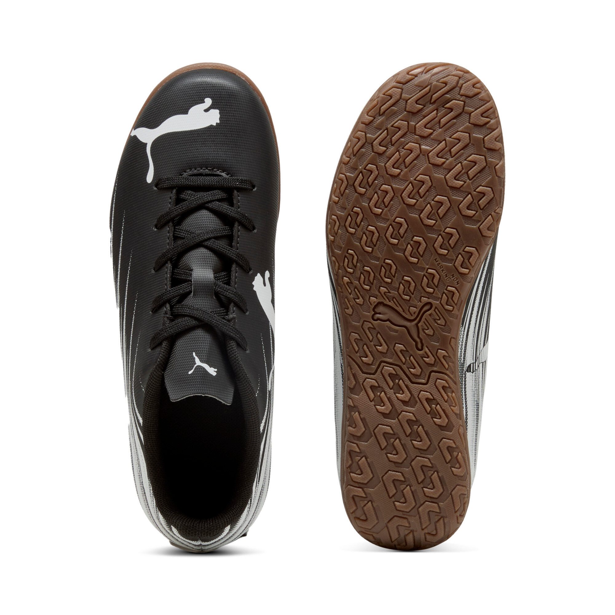 PUMA ATTACANTO II IT JR Fußballschuh für Hallenböden, mit weichem Synthetik-Obermaterial