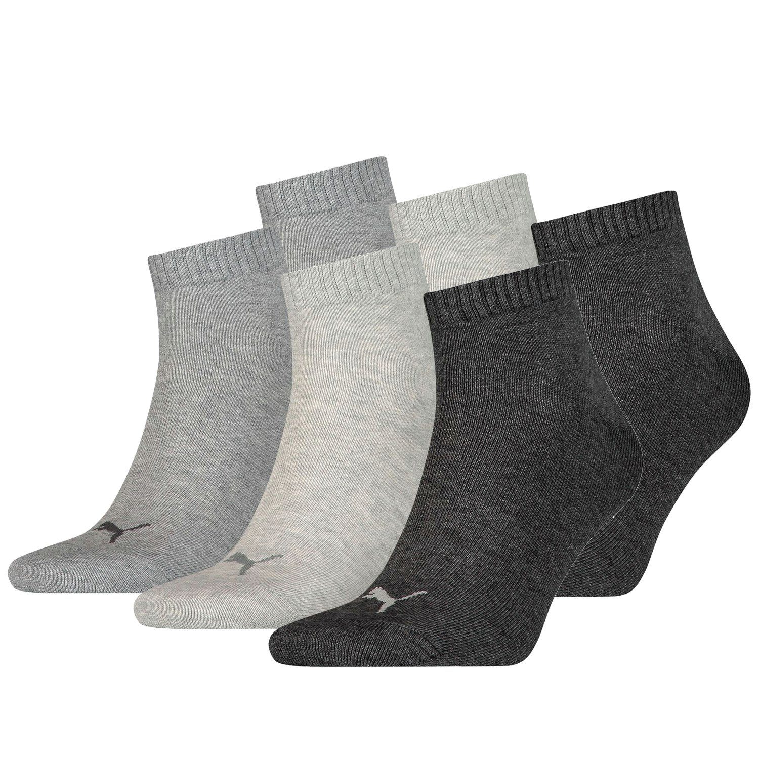 Kurzsocken PUMA UNISEX QUARTER PLAIN 3P