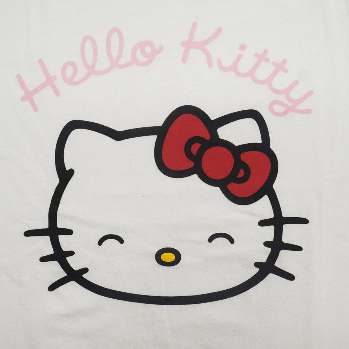 Cerda Pyjama Hello Kitty Damen lang Baumwollmix Single Jersey Schlafanzug günstig online kaufen