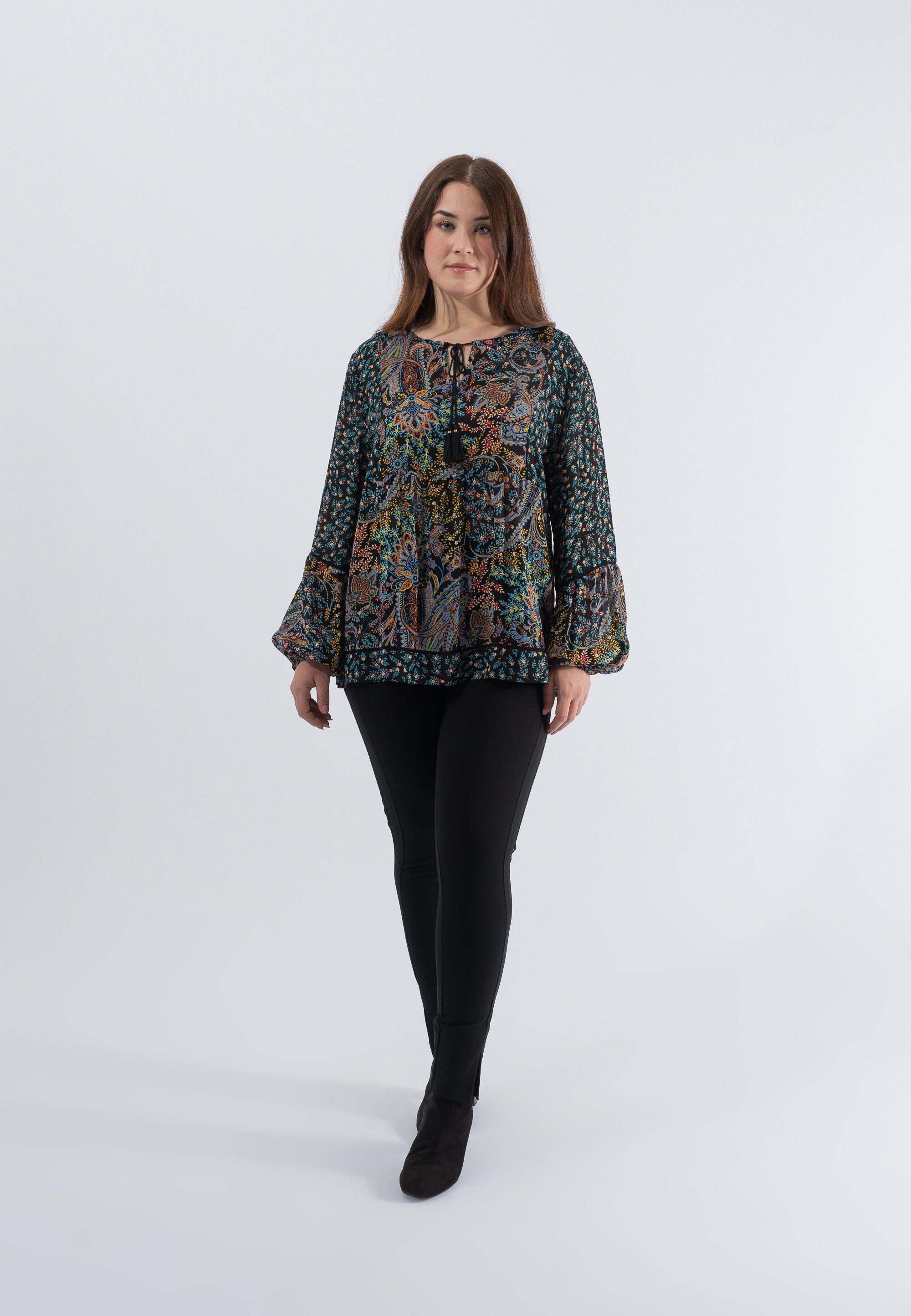 October Klassische Bluse mit floralem Allover-Print, Mit tollem floralem  Allover-Print ein echtes Highlight