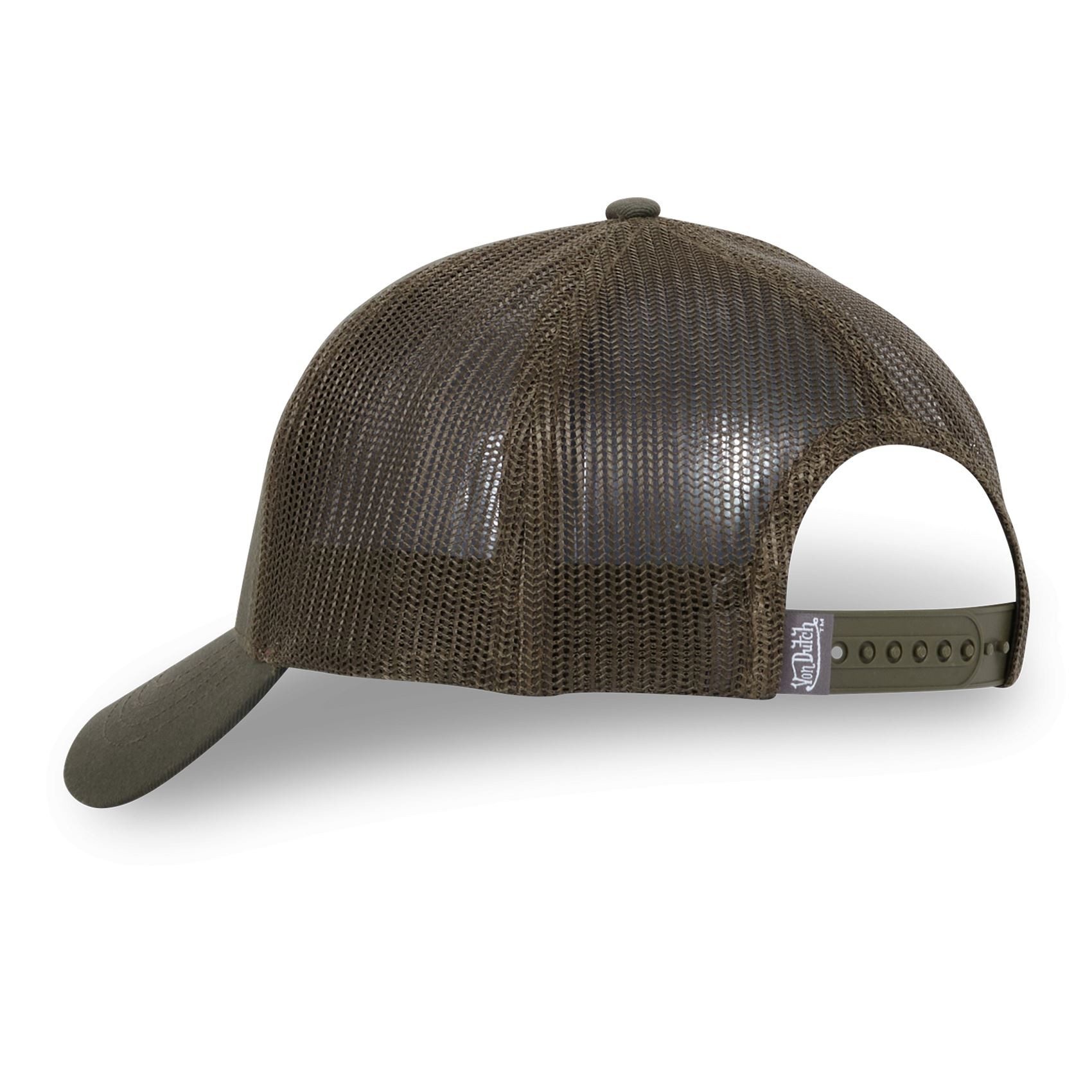 Von Dutch Trucker Cap Von Dutch Originals Trucker Cap - CALIFORNIA Twill Rubber T/T (Basecap, Basecap, Meshcap, Trucker Kappe)