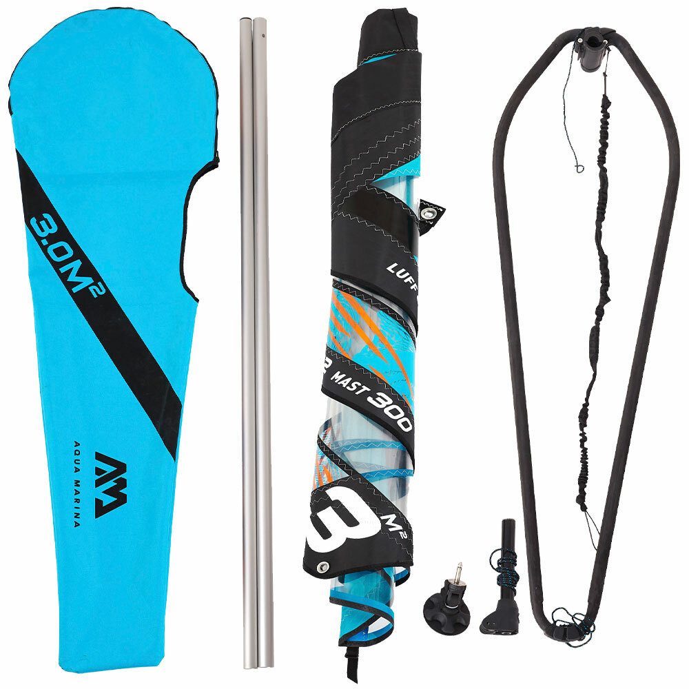 Aqua Marina SUP-Board Aqua Marina Blade Sail Rig Komplettsegel Windsurfsegel WS SUP Rigg Set