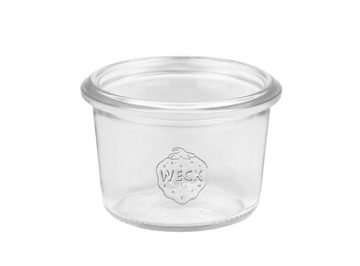 MamboCat Einmachglas 36er Set Weck Gläser 80ml Sturzgläser mit 36 Glasdeckeln + Rezeptheft, Glas