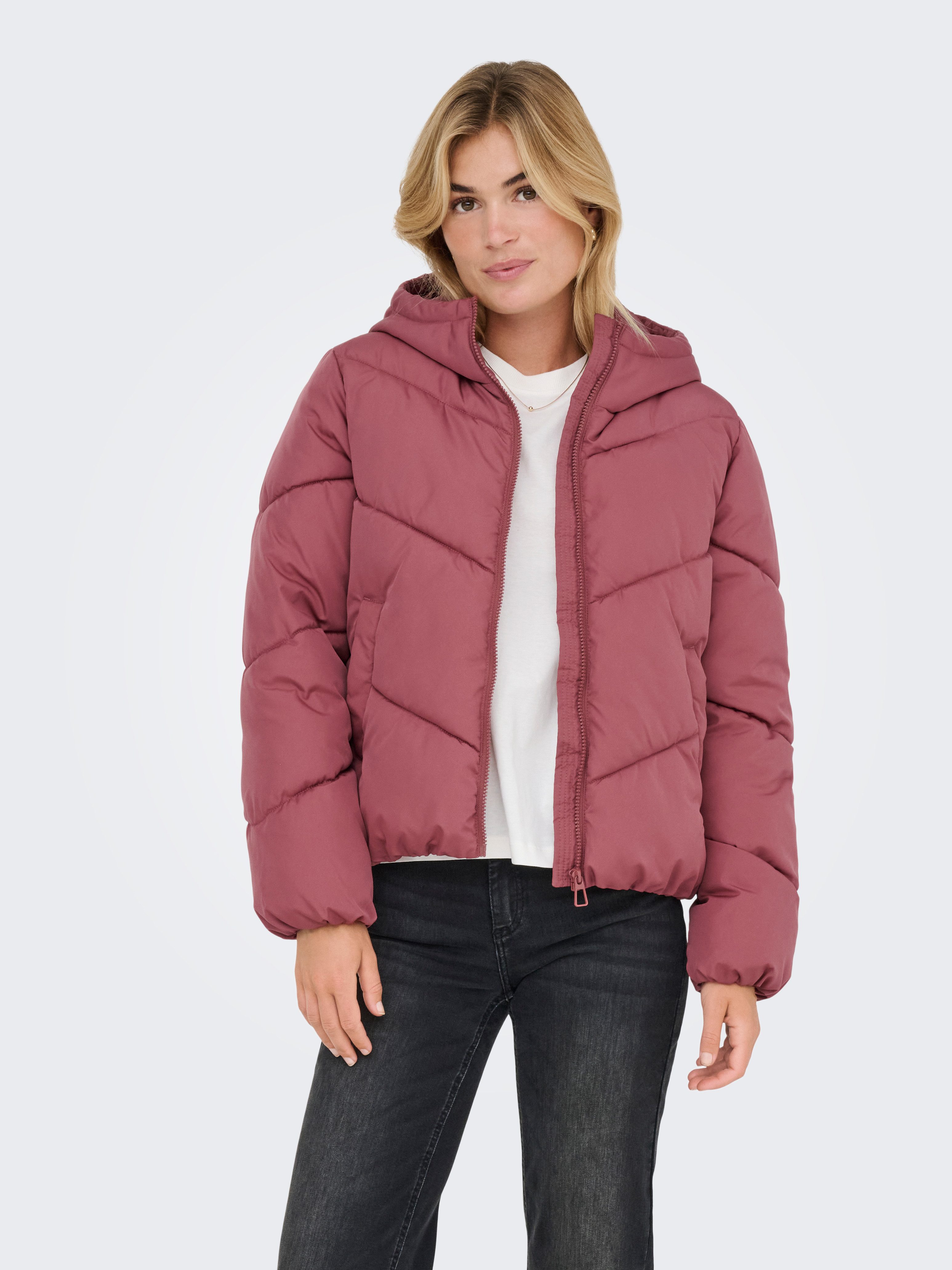 ONLY Steppjacke ONAGNETE PUFFER HOOD JACKET günstig online kaufen