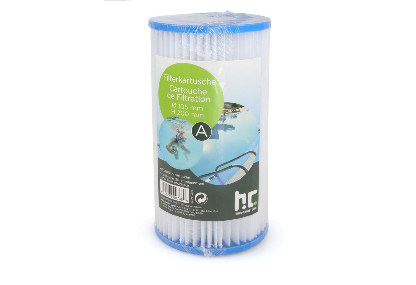 Thumbnail - Höfer Chemie GmbH Pool-Filterkartusche 2x Pool Filterkartuschen Typ A (3er Pack)