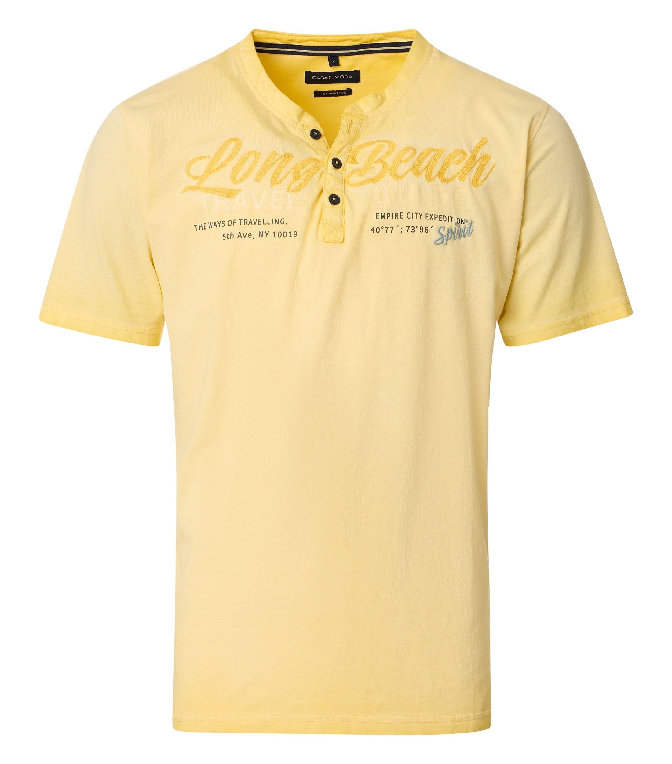 Henleyshirt CASAMODA Henley uni