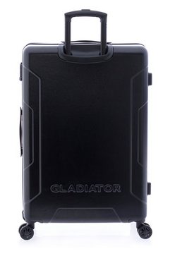 GLADIATOR Hartschalen-Trolley Koffer XL-78 cm, 3,8kg, 4 Rollen TSA, 4 Farben