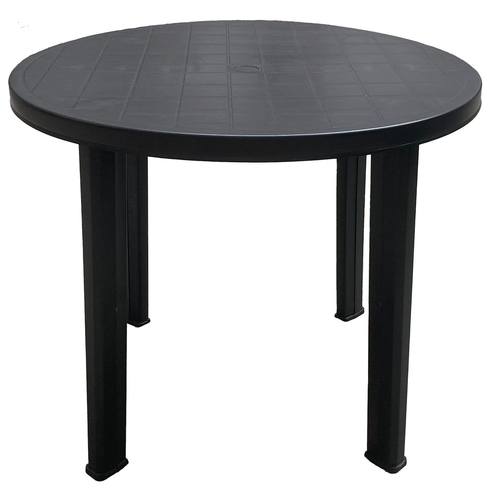 Progarden Gartentisch Rund Ø 90cm Kunststoff Terrassentisch Bistrotisch Sch günstig online kaufen