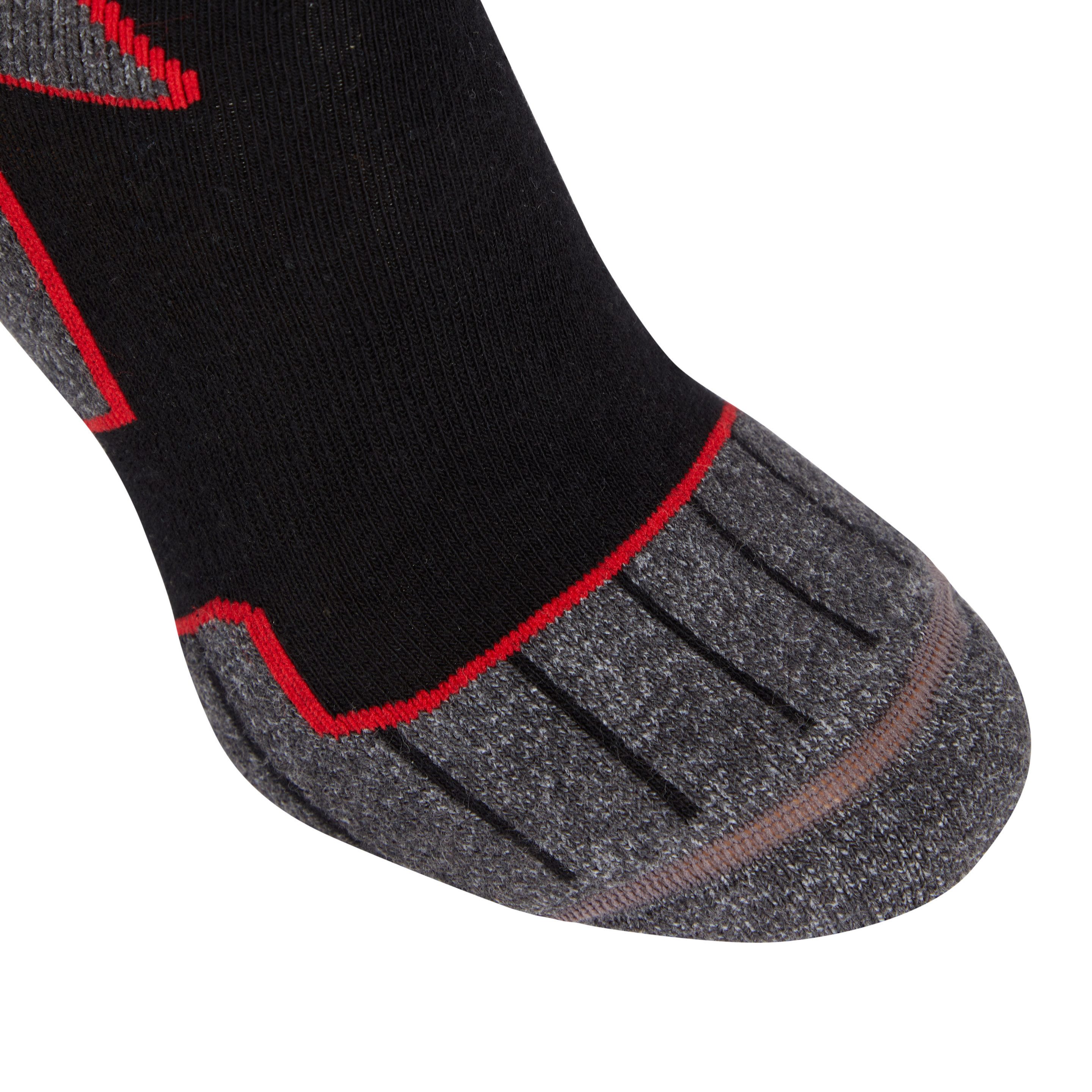 McKINLEY Wandersocken UX.-STRUMPF ROBERTO U QRT 3-PCK für Outdoor-Unternehmungen, aus Baumwolle, Polyamid und Elasthan
