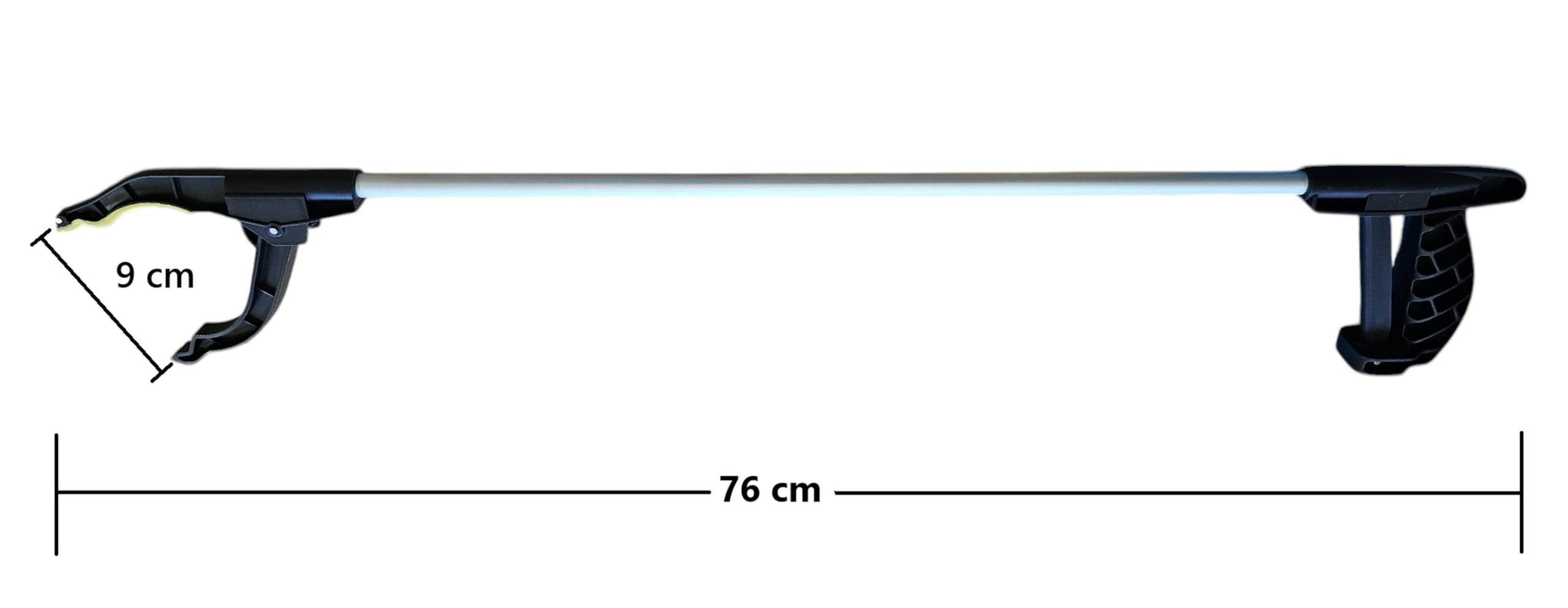 Provance Greifzange Greifzange 76 cm mit magnetischer Spitze Greifhilfe Müllgreifer Alu, 1-tlg.