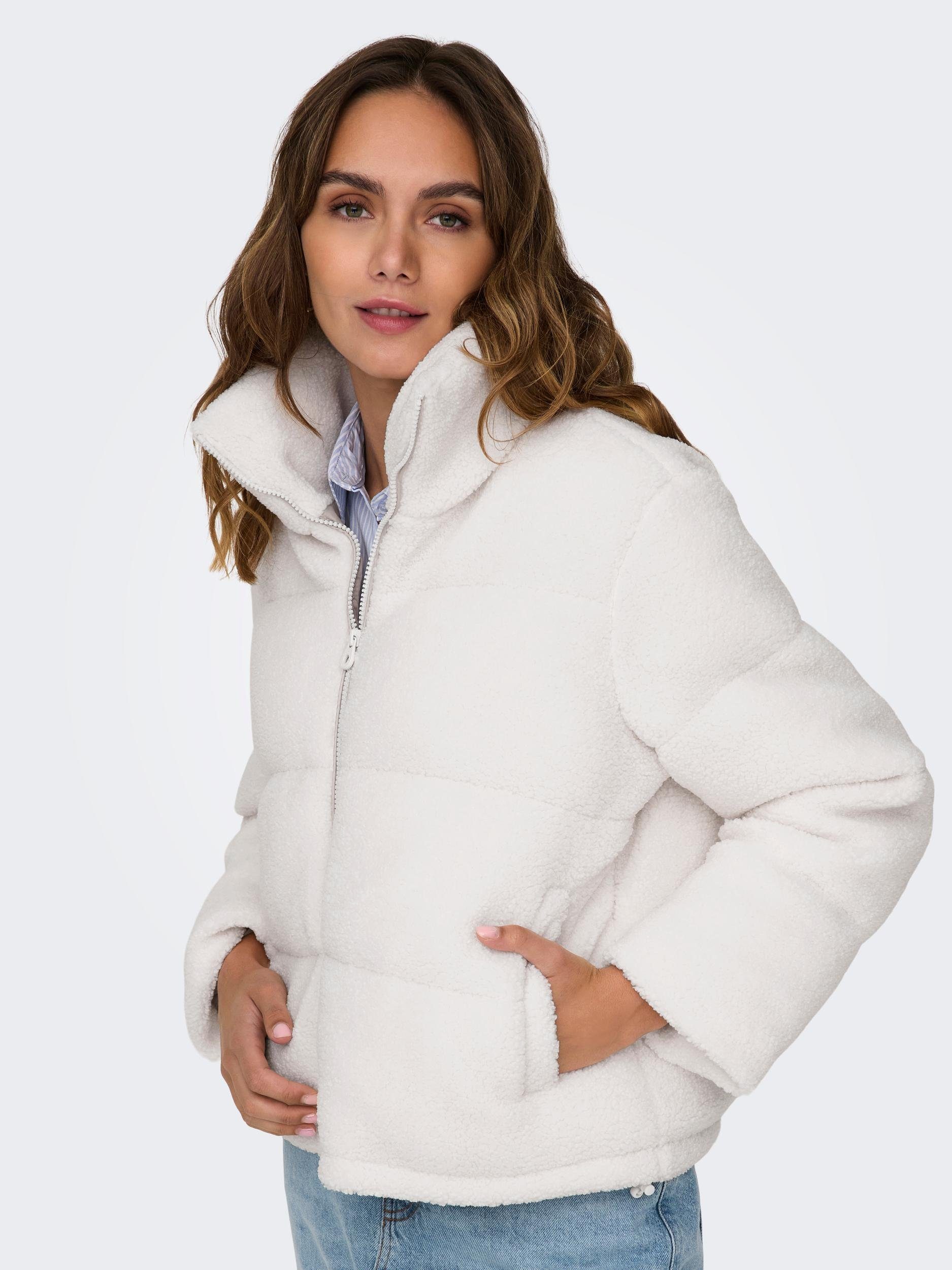 ONLY Steppjacke ONLDOLLY TEDDY HIGHNECK PUFFER günstig online kaufen