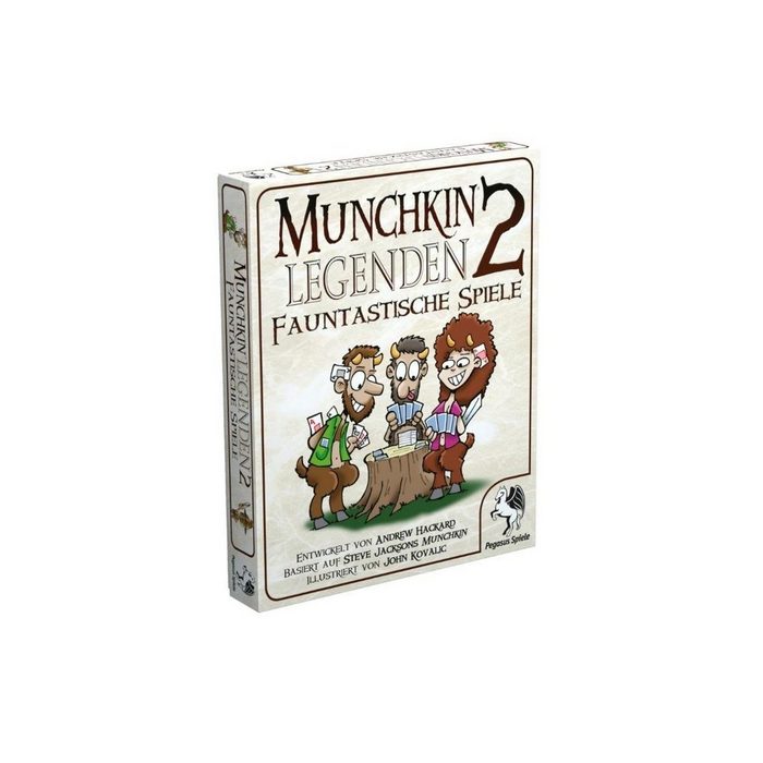 Pegasus Spiele Spiel 17237G - Munchkin Legenden 2: Fauntastische Spiele 3-6...