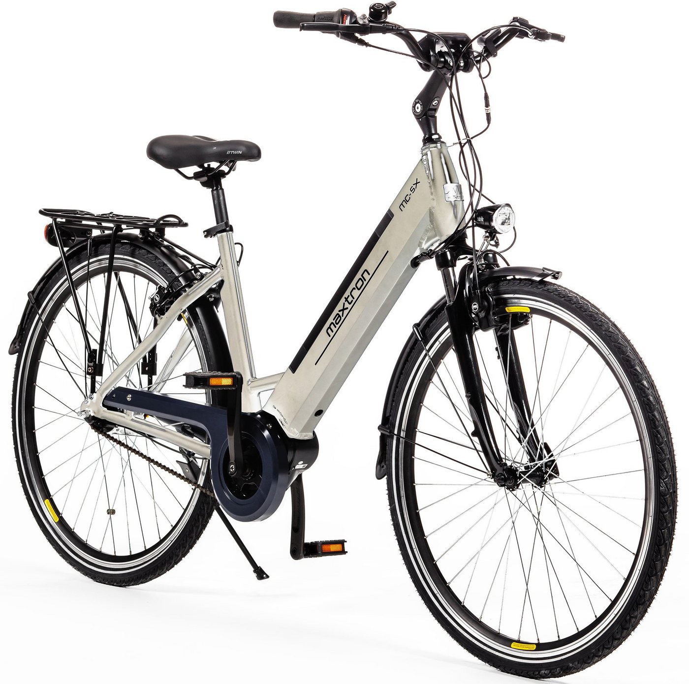 Thumbnail - Maxtron E-Bike Cityrad MC 5X, 7 Gang Shimano Nexus Schaltwerk, Nabenschaltung, Mittelmotor, 360 Wh, Pedelec, Elektrofahr...