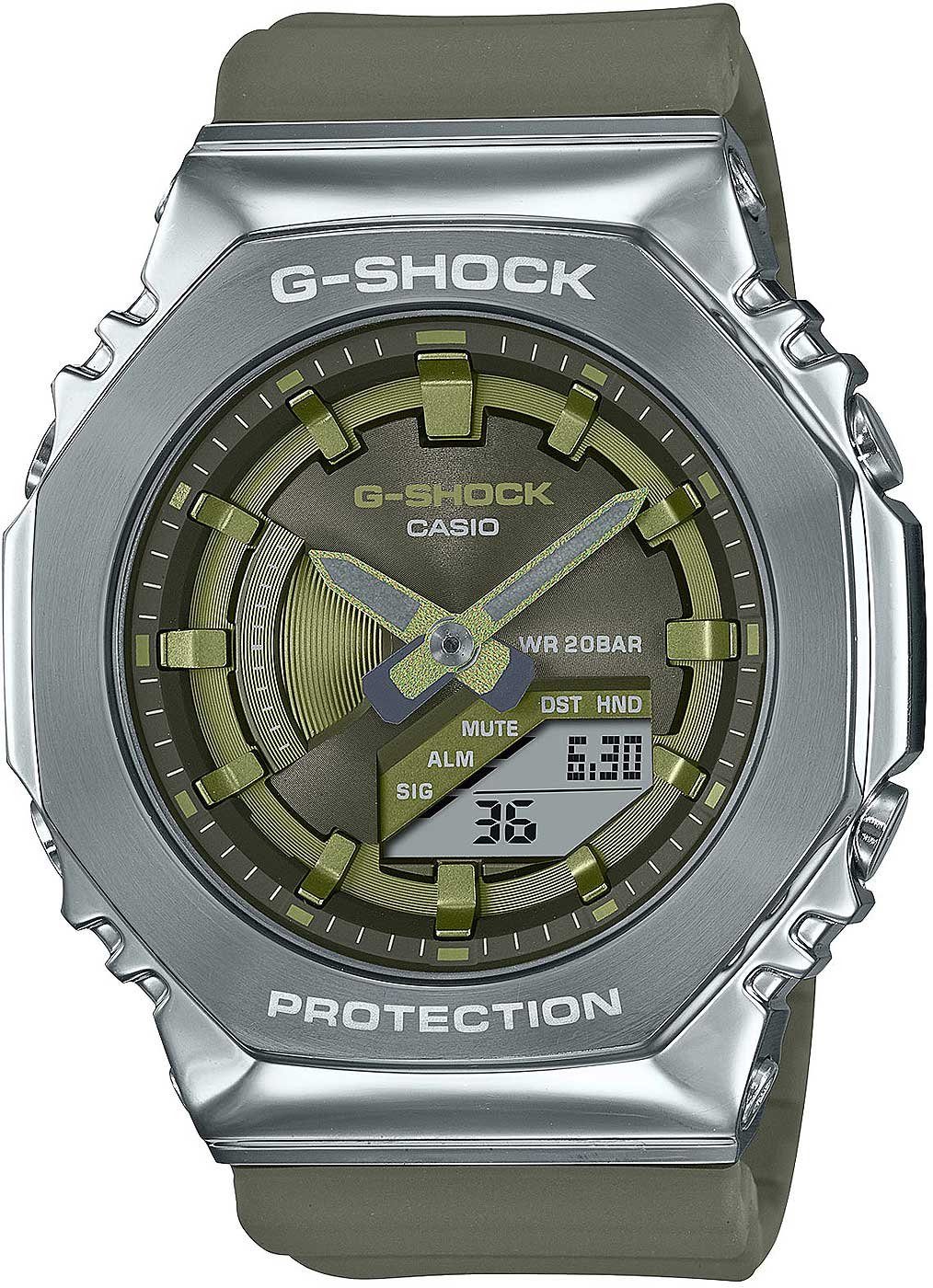 CASIO Quarzuhr Damenuhr Serie: G-SHOCK - Casio Modell: GM-S2100-3AER