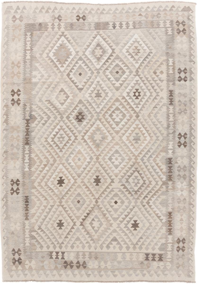 Afghan Orientteppich mm Moderner Kelim Heritage 3 Trading, 208x290 Orientteppich, Höhe: Nain Handgewebter rechteckig,