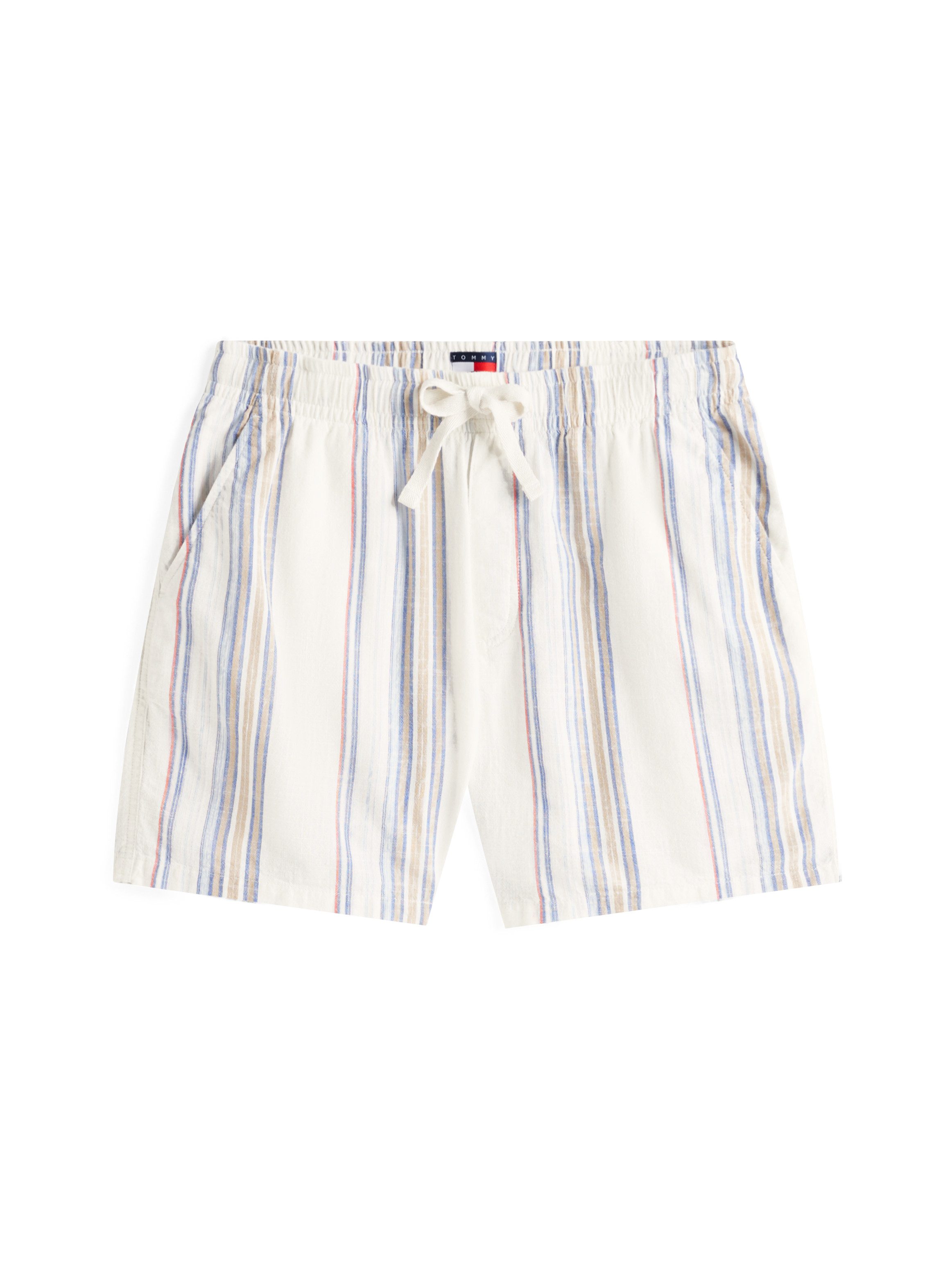 Tommy Jeans Shorts TJM SLUB STR BEACH SHORT EXT modisch gestreift – Bild 4 von 5