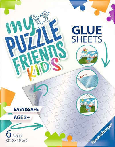 Ravensburger Puzzle »Puzzlefolie Glue Sheets 6 Teile«, 6 Puzzleteile