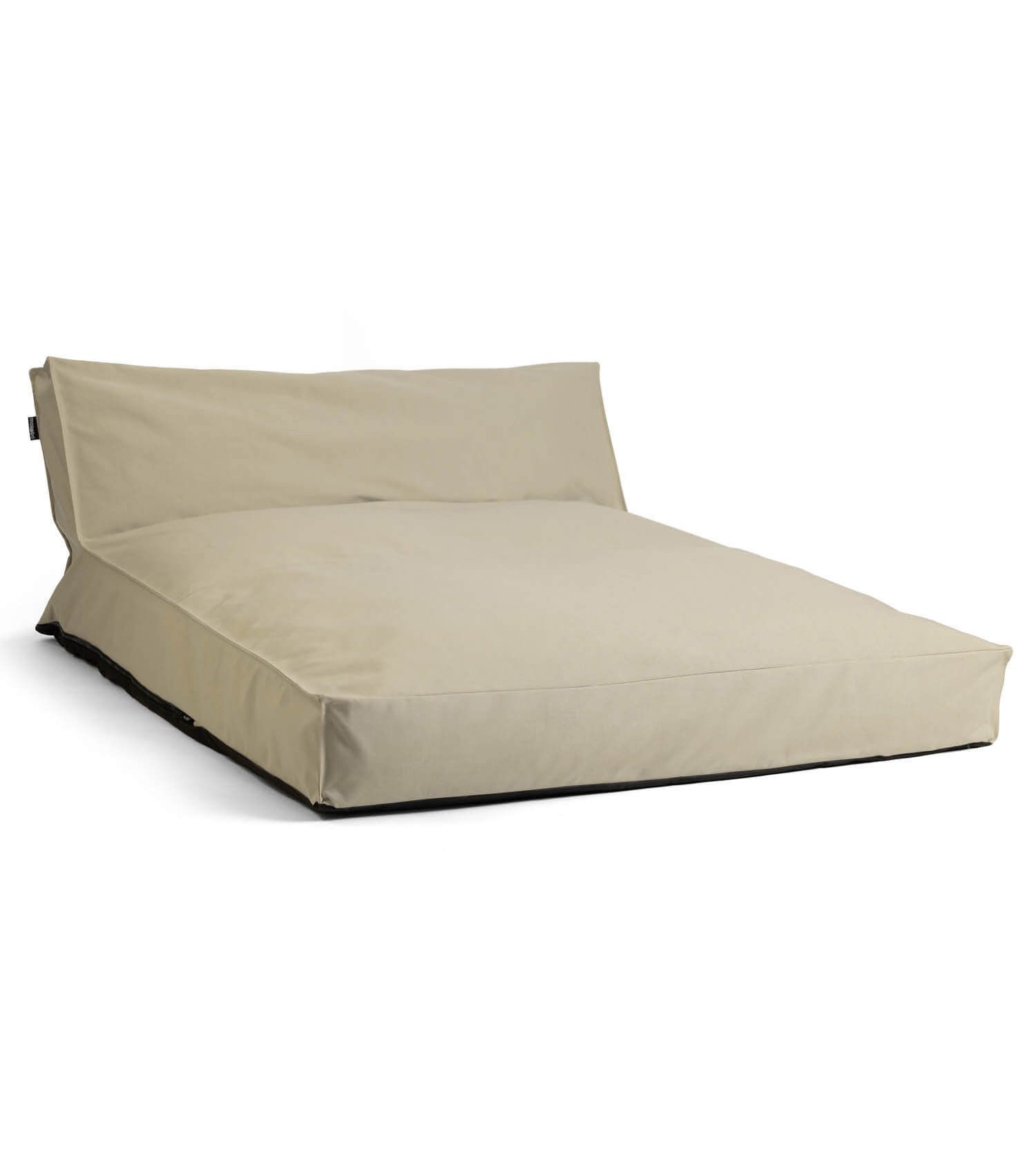 mokebo Sitzsack Outdoor Lounge 'Das Daybed', Bean-Bag Outdoor für Kinder & Erwachsene, Gartenliege in Sand