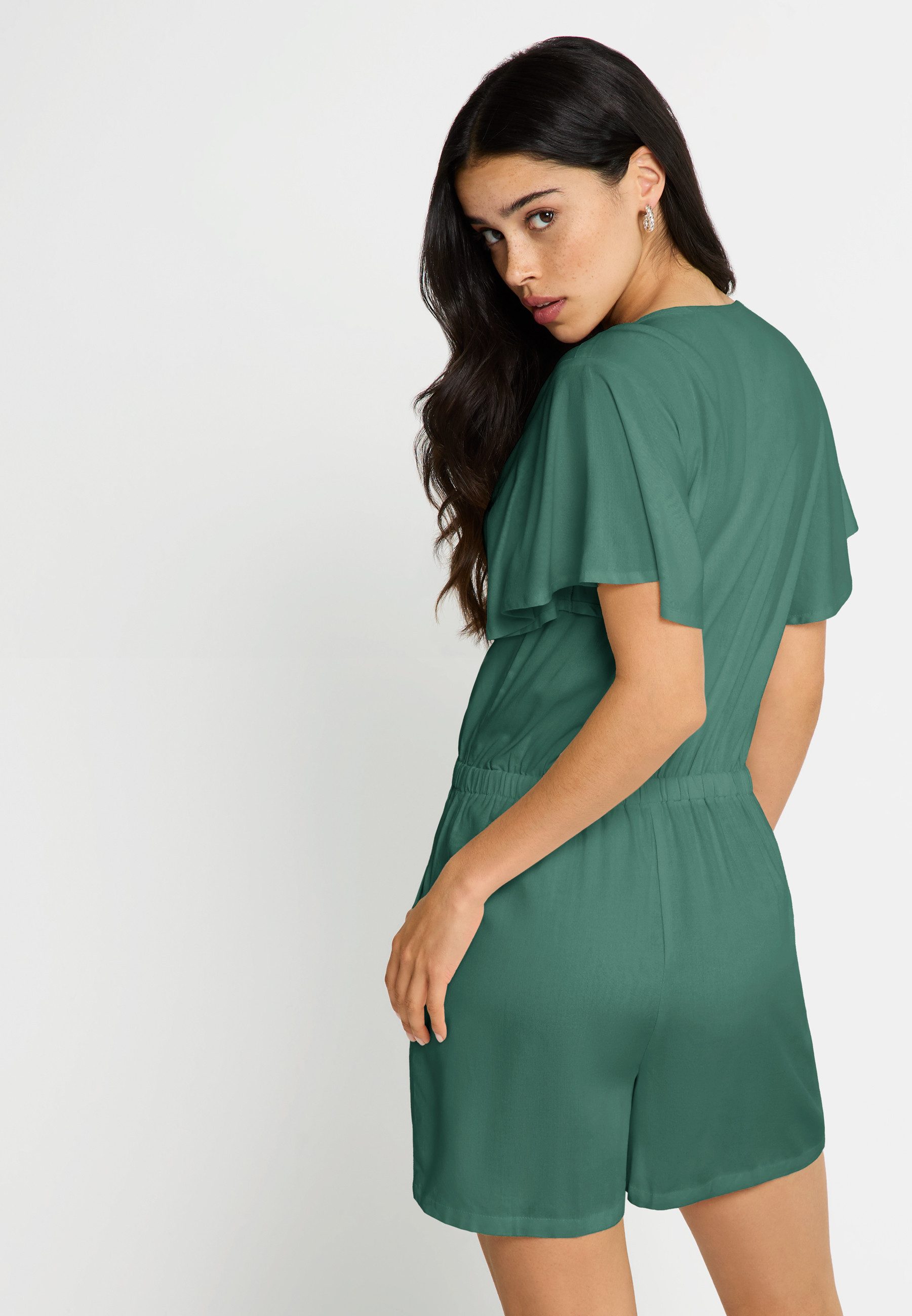 LSCN by LASCANA Kurzoverall aus gewebter Viskose