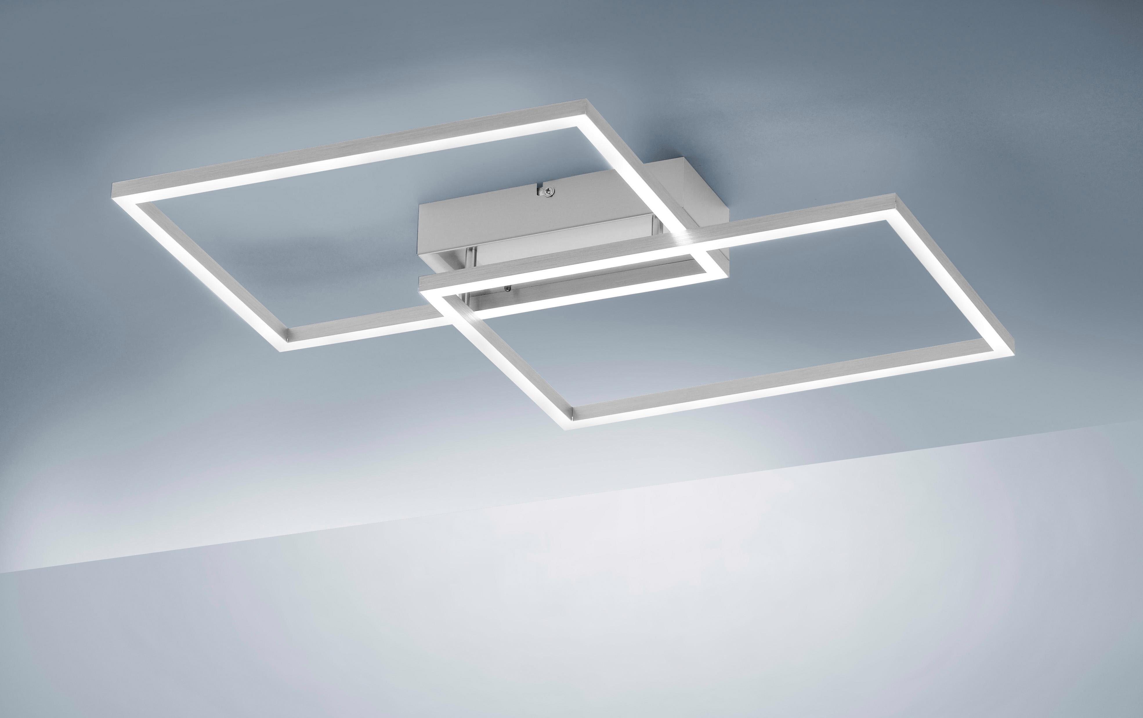 JUST LIGHT Deckenleuchte IVEN, Dimmfunktion, Memoryfunktion, mehrere Helligkeitsstufen, LED fest integriert, Neutralweiß, Tageslichtweiß, Warmweiß, CCT-Farbtemperaturregelung, Dimmbar über Funkfernbed., Memoryfunktion