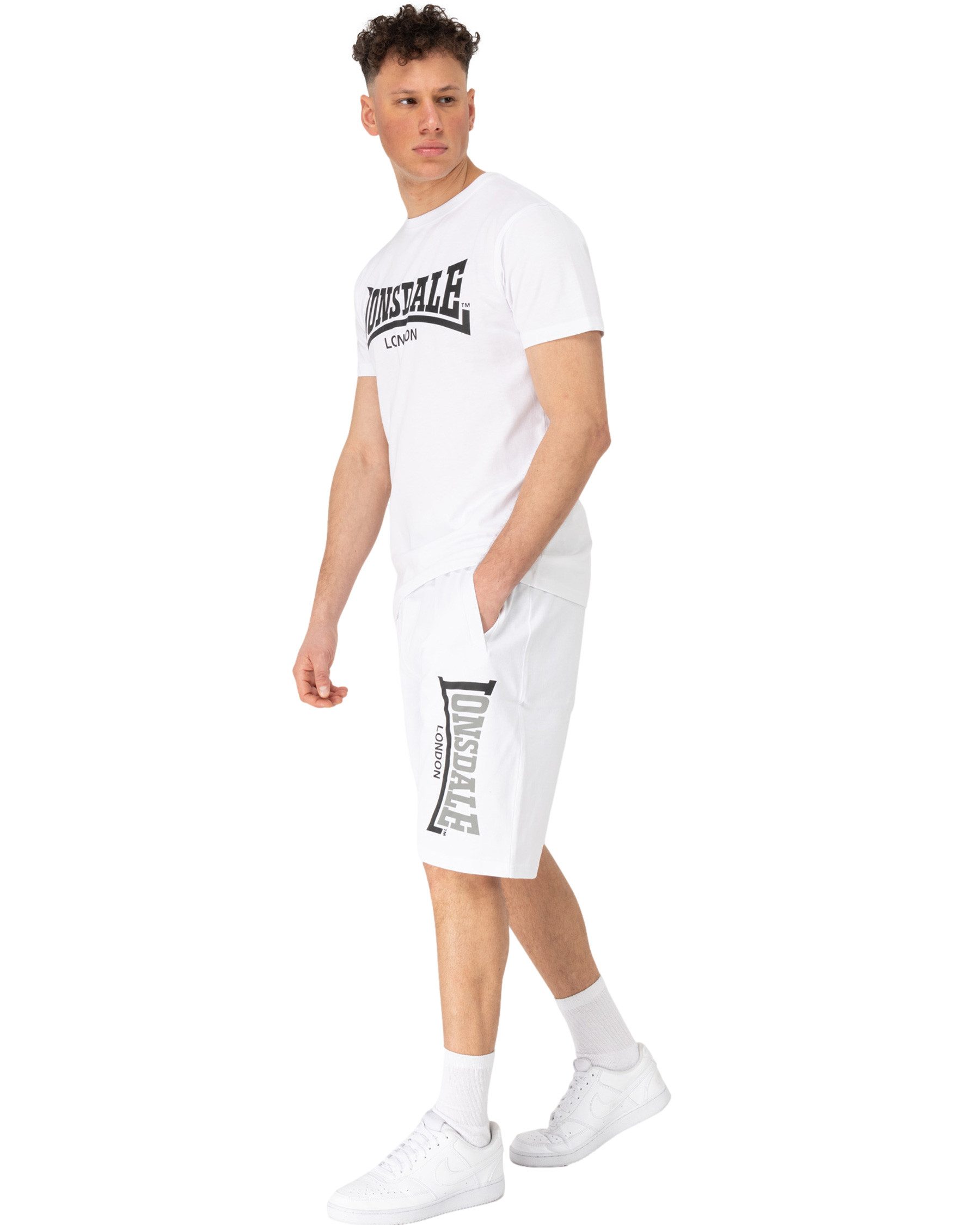 Lonsdale Shorts Lonsdale Jersey Shorts Jam Logo Begleiter fürs Sporttrainin günstig online kaufen