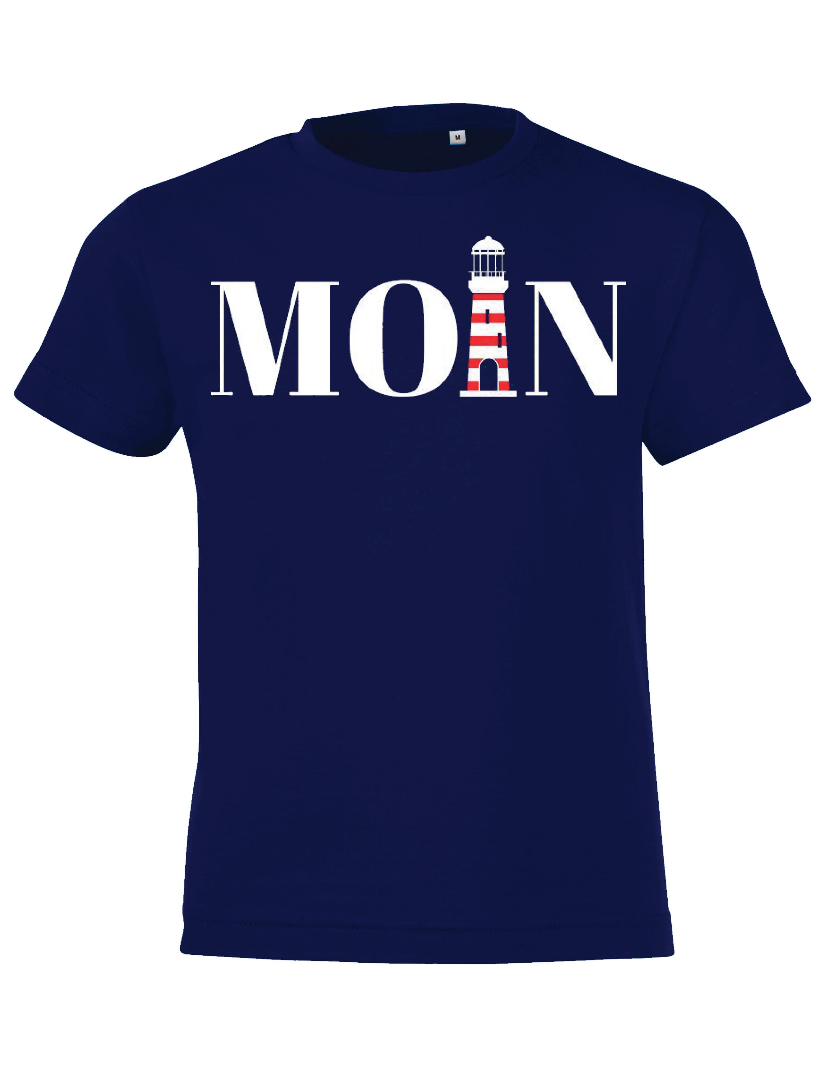 T-Shirt Moin Leuchtturm Kinder Shirt