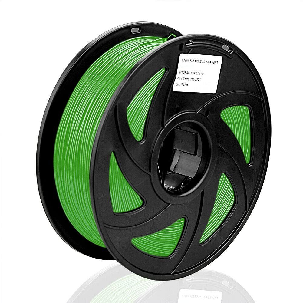 euroharry Filament 3D Drucker Filament ABS 1,75mm 1KG verschiedene Farben grün